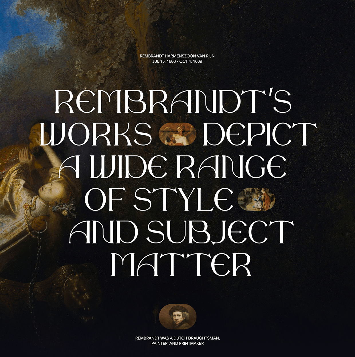 The Night Watch | Free Font Image 2