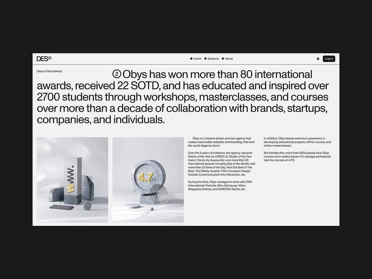 Design Education Series® by Obys®