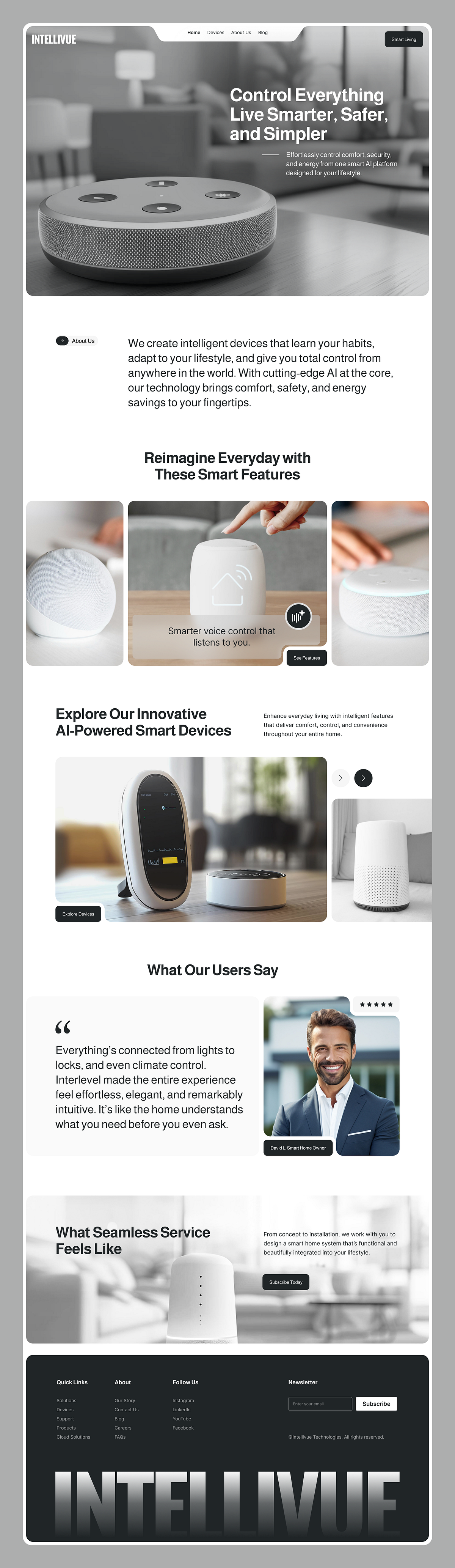 AI-Powered Smart Home Device – Intelligent Living Image 2