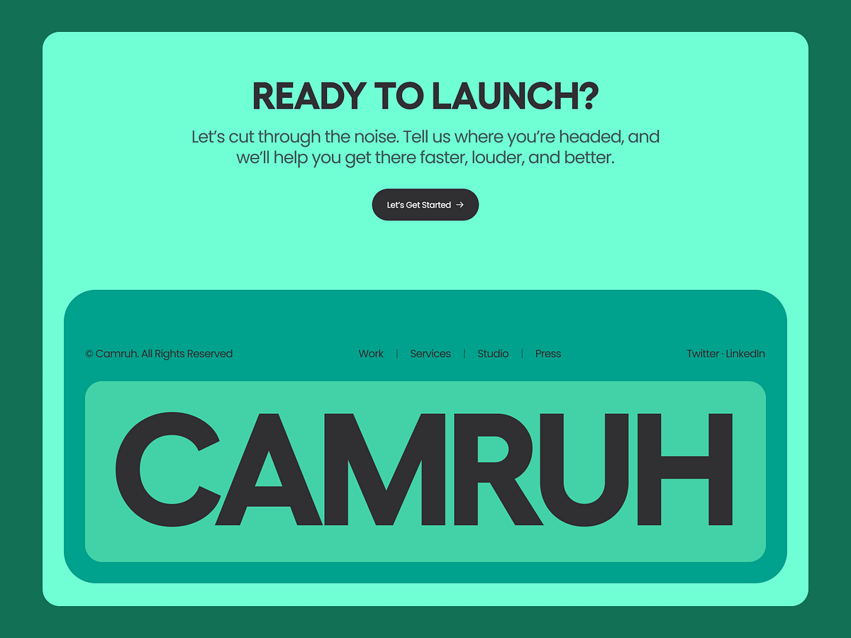 Modern Marketing Website UI Design for Creative Digital Agency Image 6