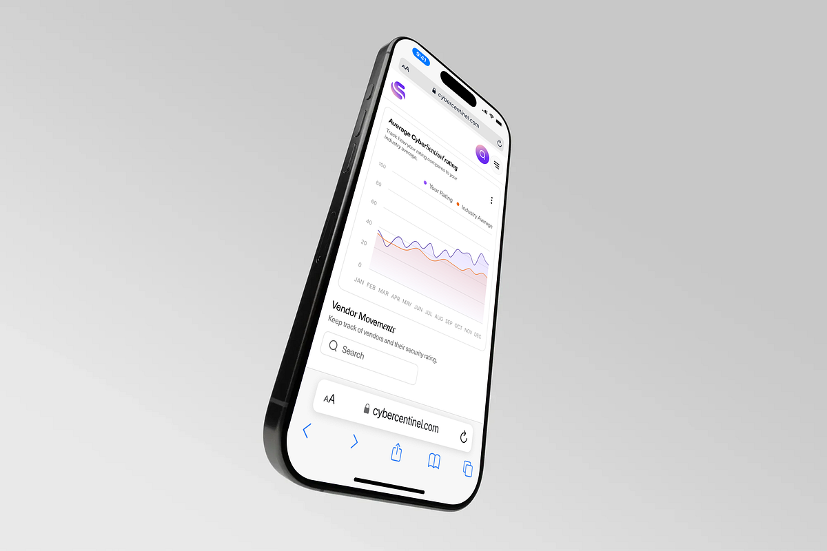 CyberSentinel — Cybersecurity SaaS Dashboard & Responsive Design Image 1