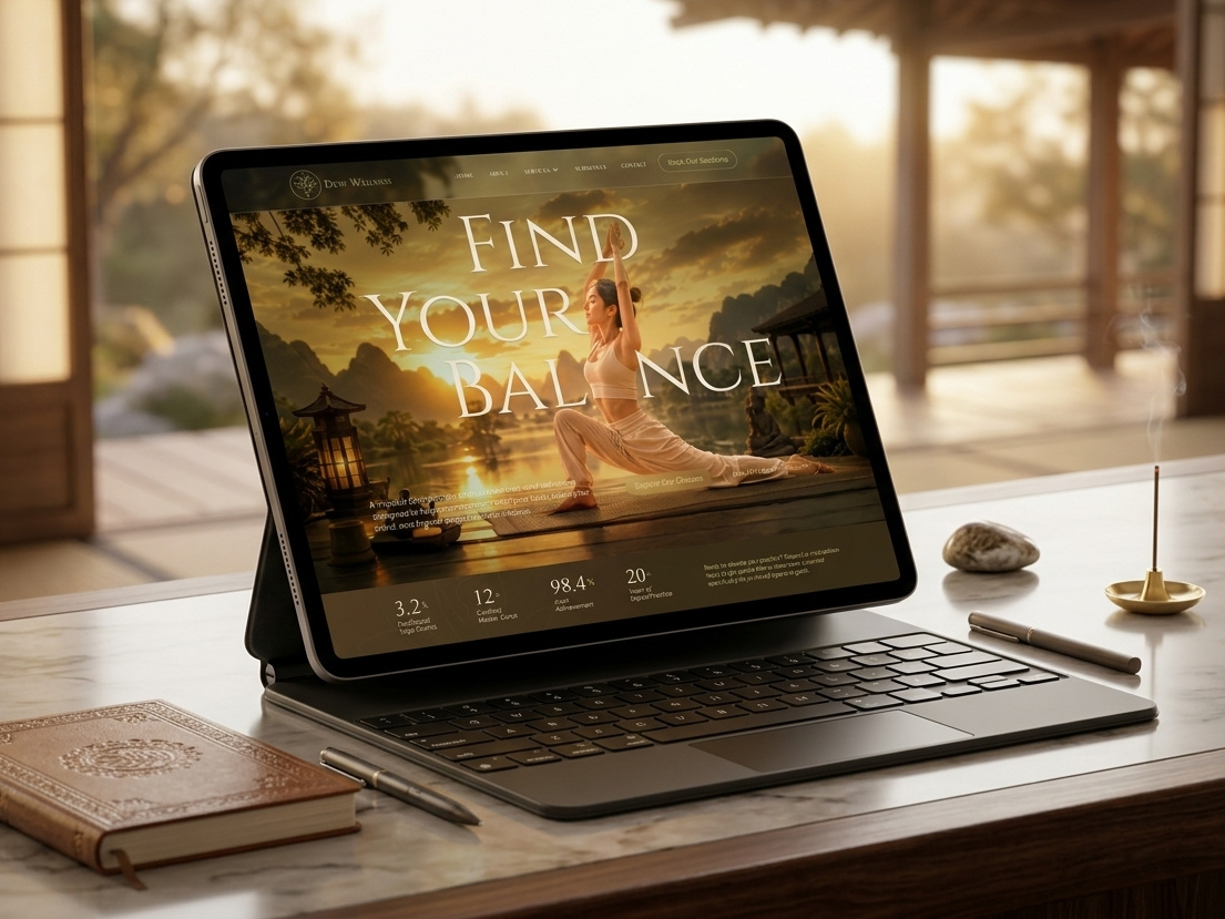 Dewi Wellness Website Design