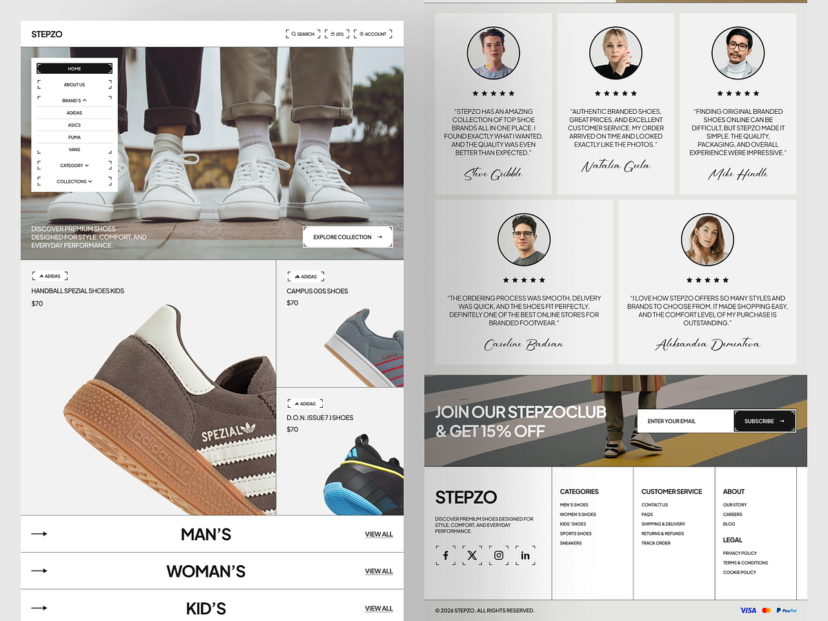 Stepzo - Online Shoes Store Image 0