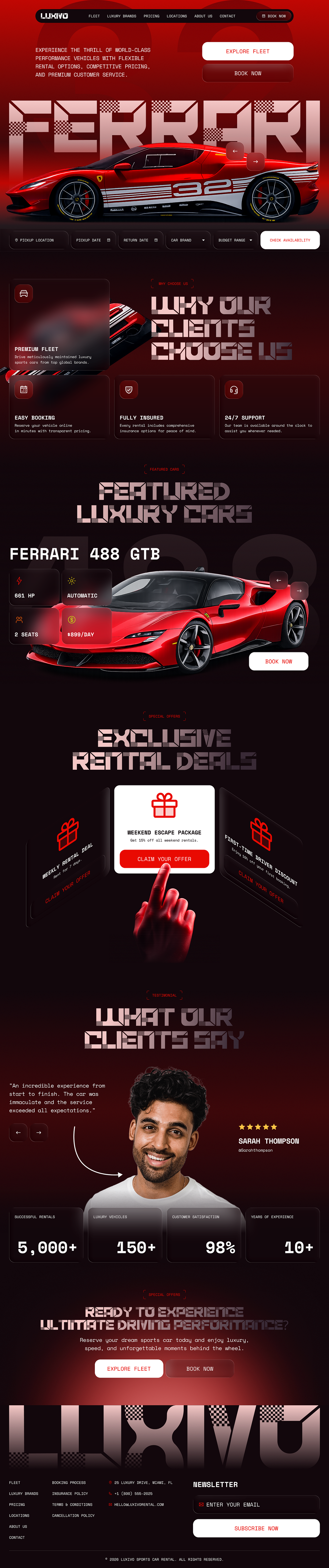 Luxivo – Sports Car Rental Image 2