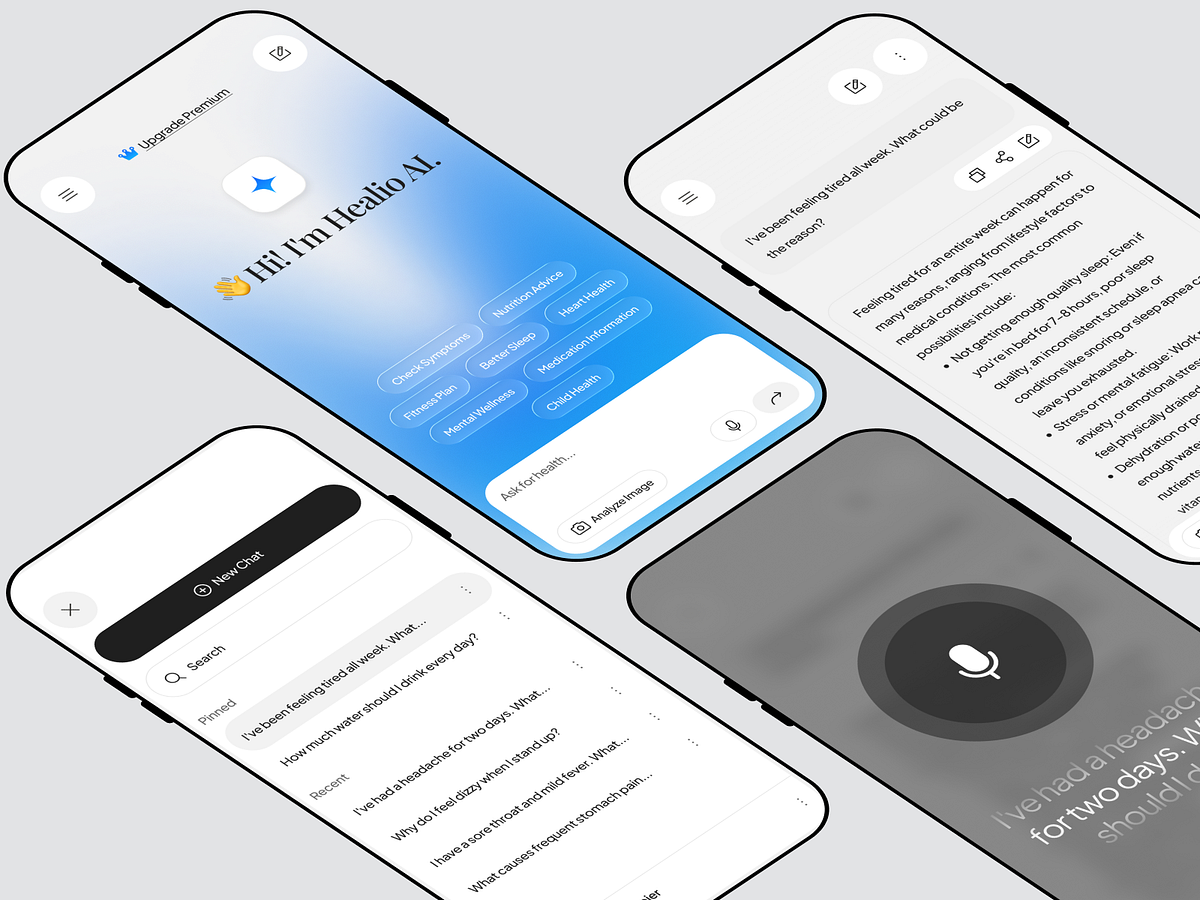 Healio — AI Healthcare (Mobile)