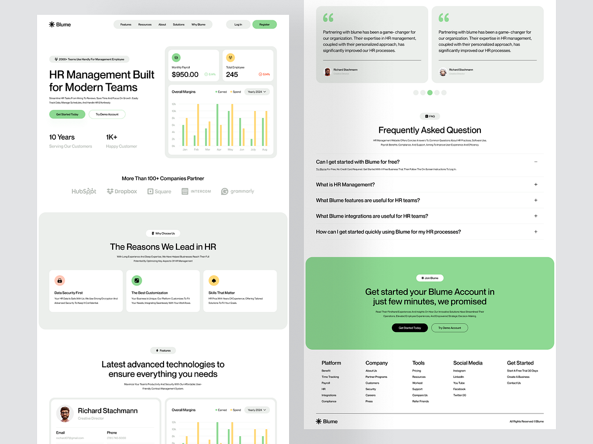 Blume — HR Management Image 0
