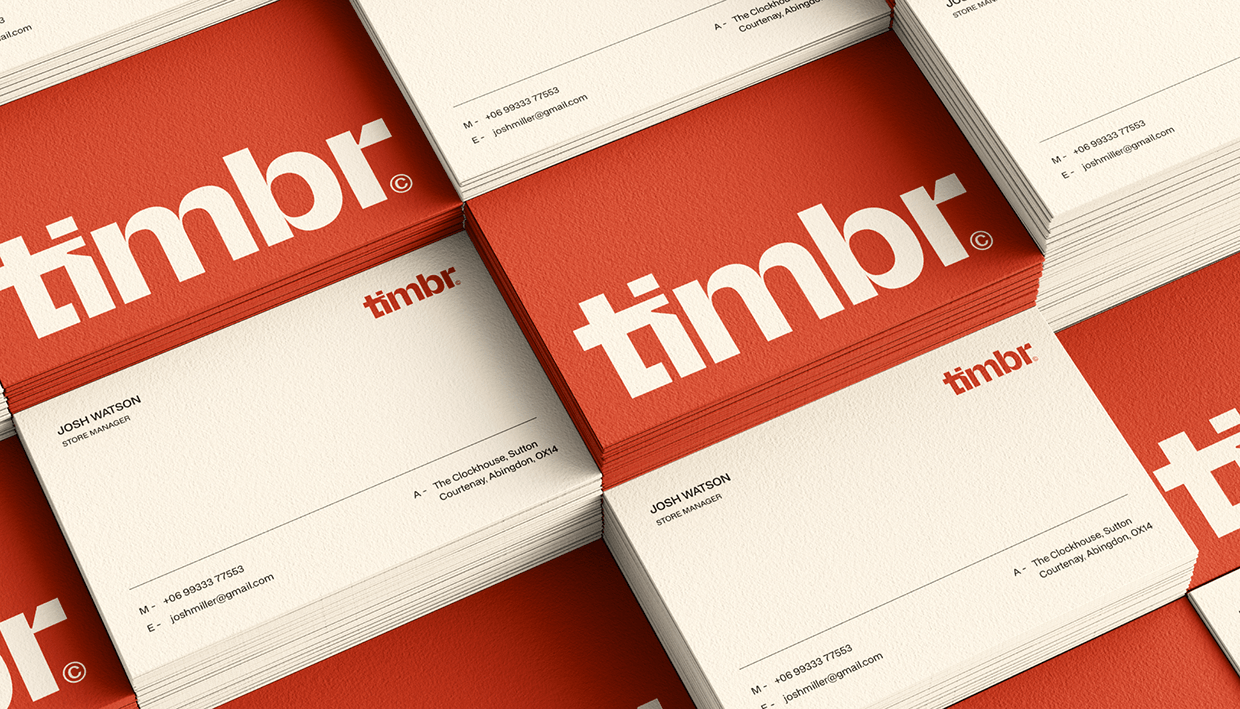 Timbr furniture - Brand identity Image 3