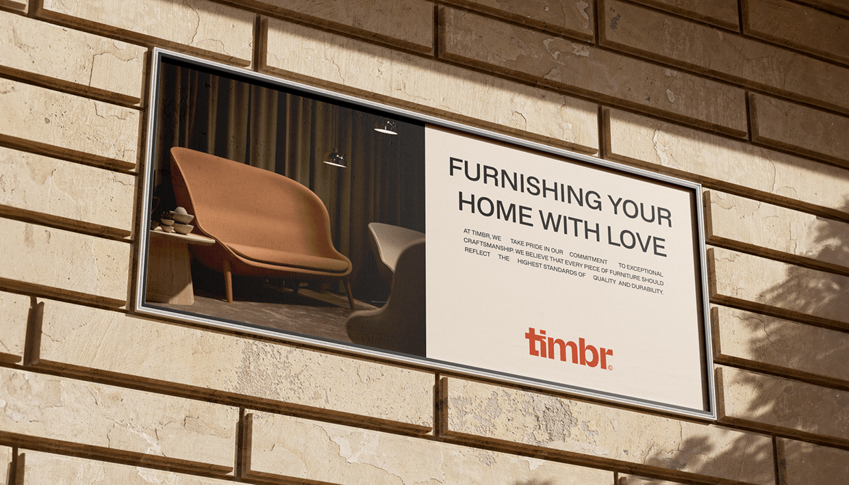 Timbr furniture - Brand identity Image 4