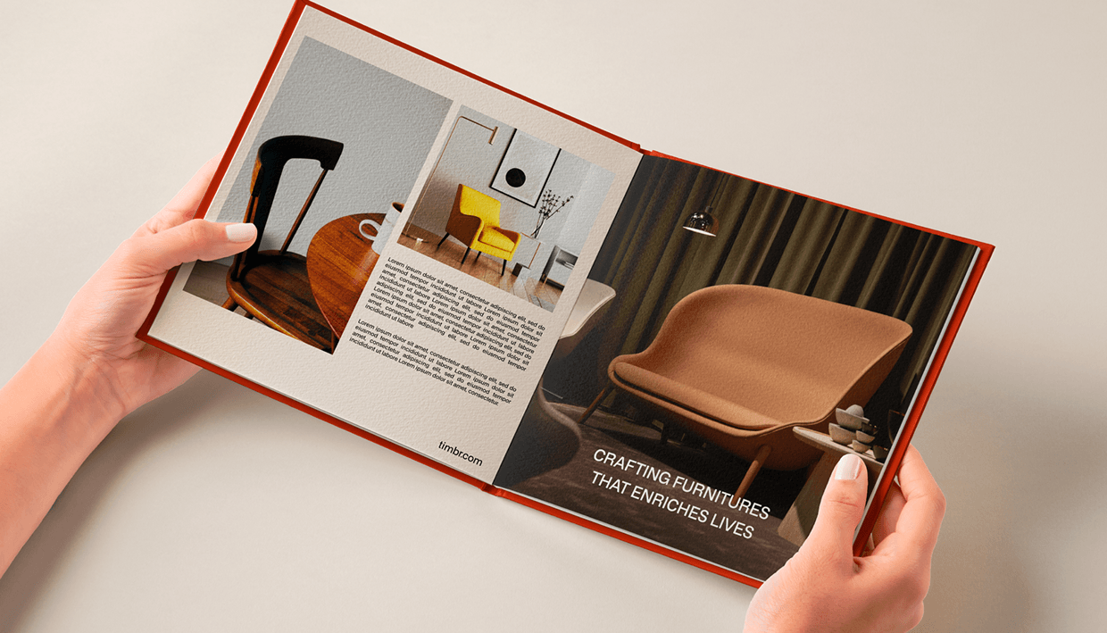 Timbr furniture - Brand identity Image 12