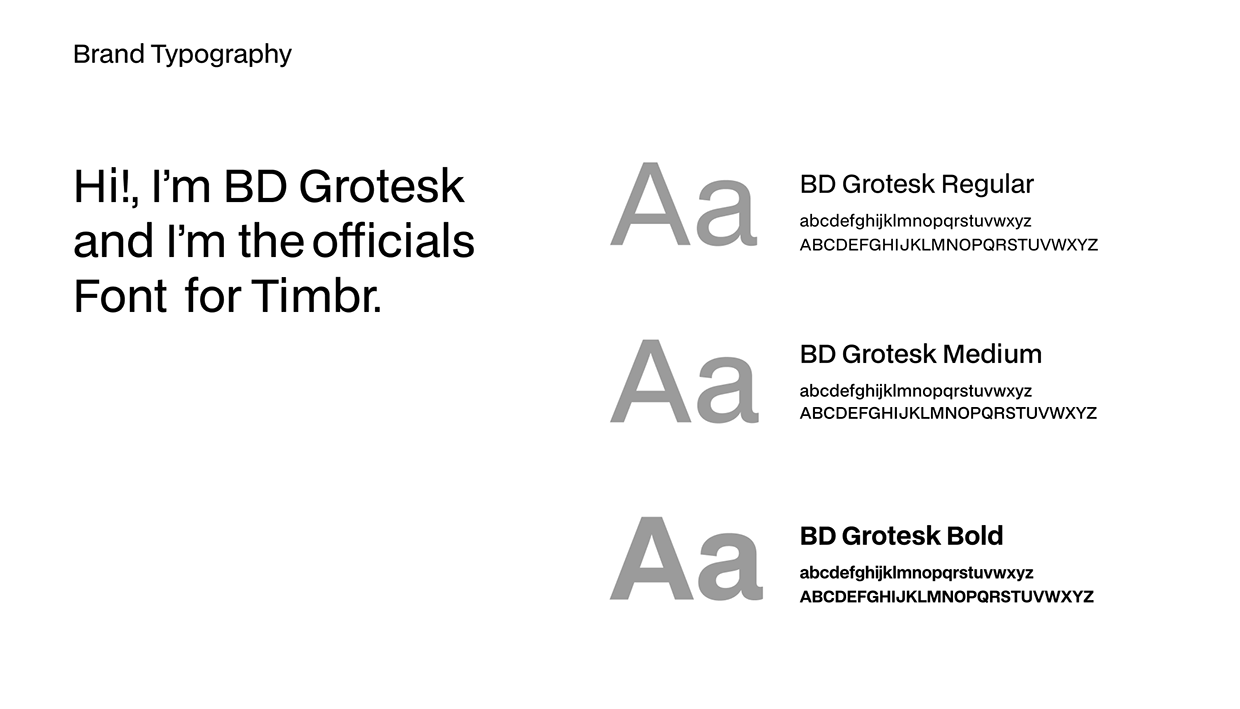 Timbr furniture - Brand identity Image 13