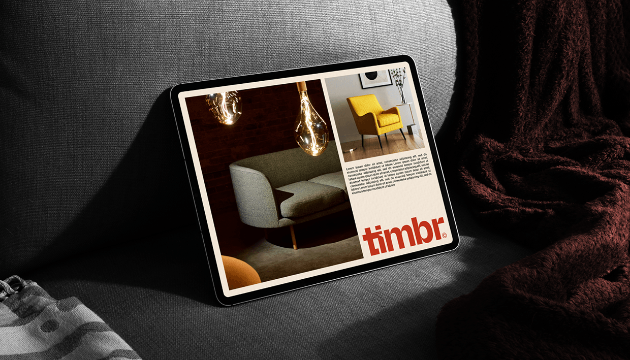 Timbr furniture - Brand identity Image 15