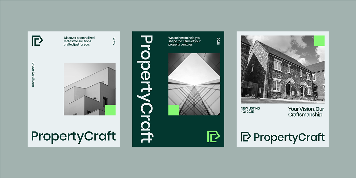 PropertyCraft - Branding design Image 1