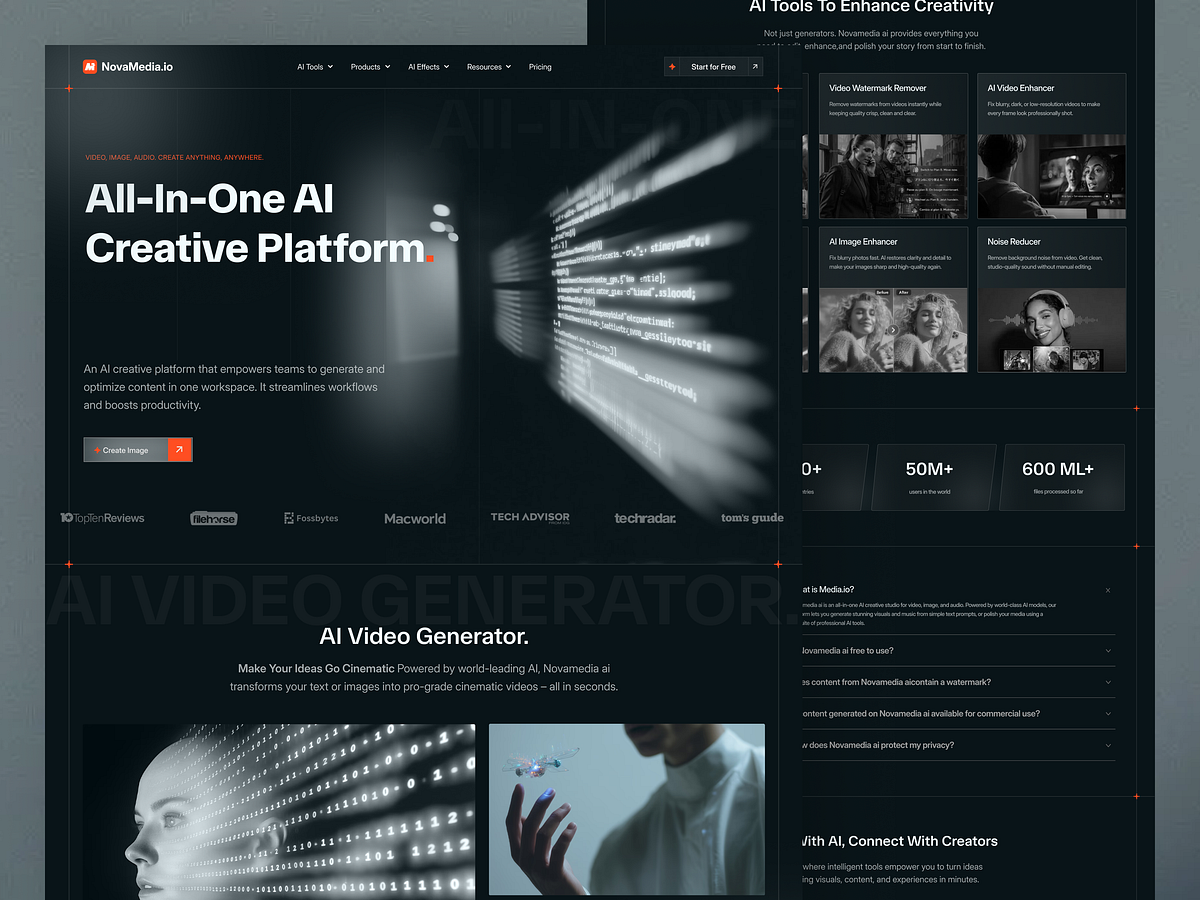 AI-Powered Video,Image,Platform Website -2026 Image 0
