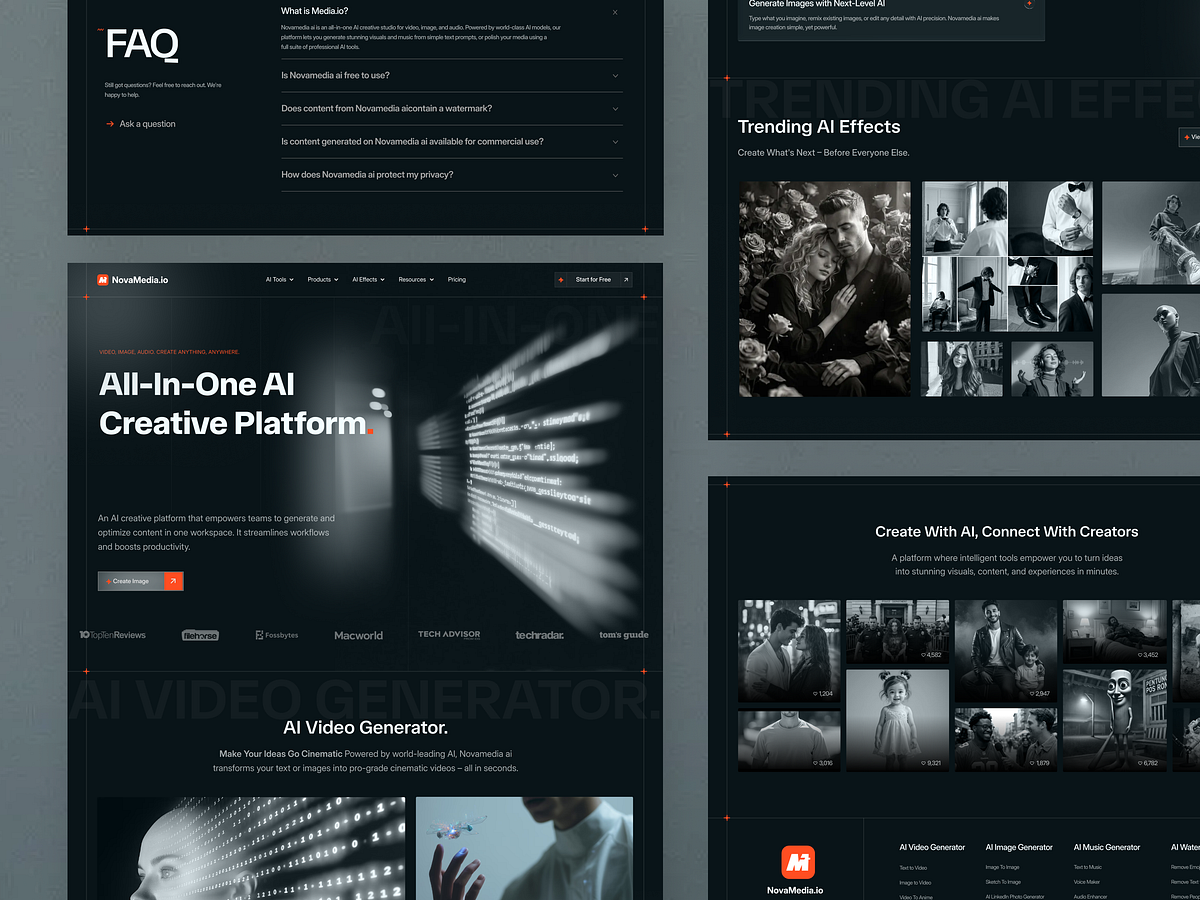 AI-Powered Video,Image,Platform Website -2026 Image 1