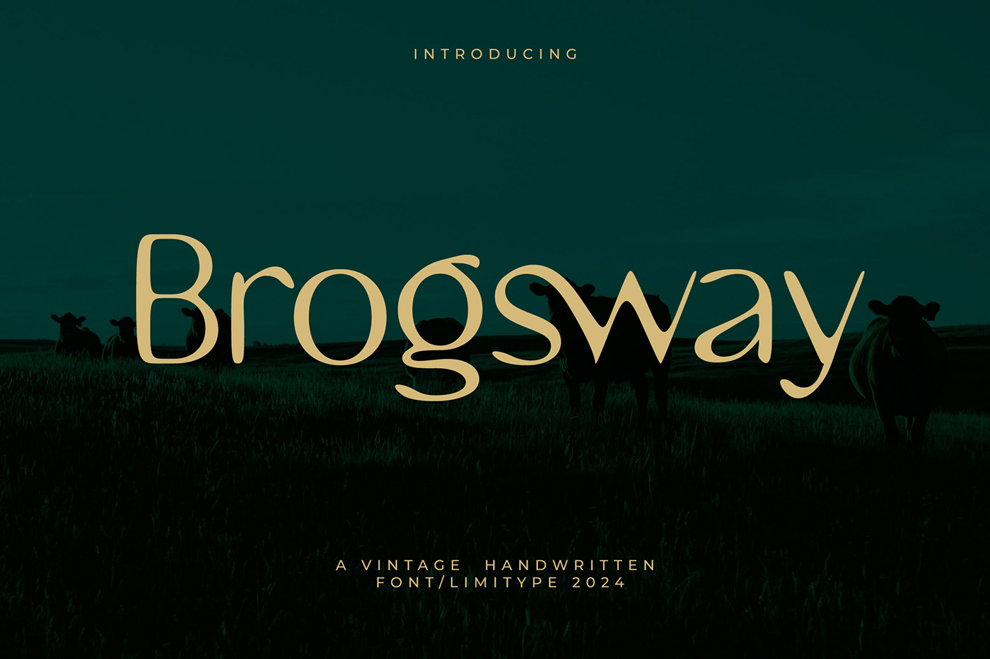 Brogsway - Vintage Handwritten Font