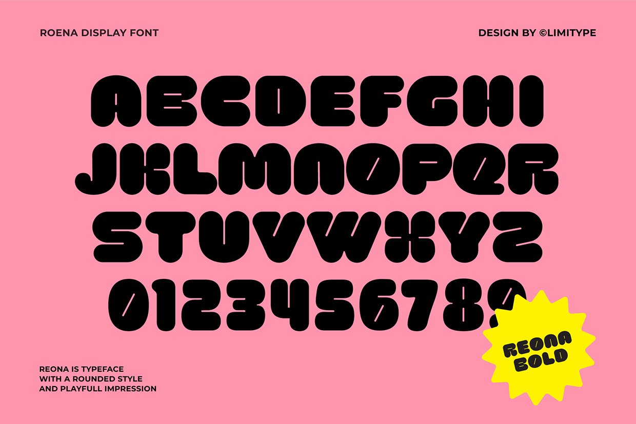 Roena - Bold Font Image 6
