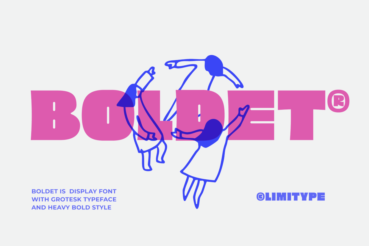Boldet - Bold Font