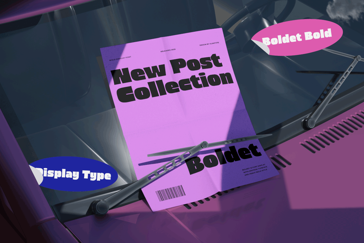 Boldet - Bold Font Image 3