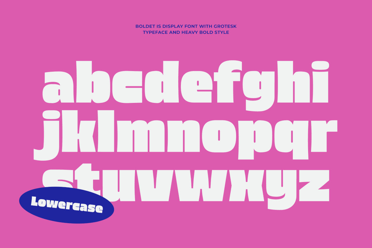 Boldet - Bold Font Image 8