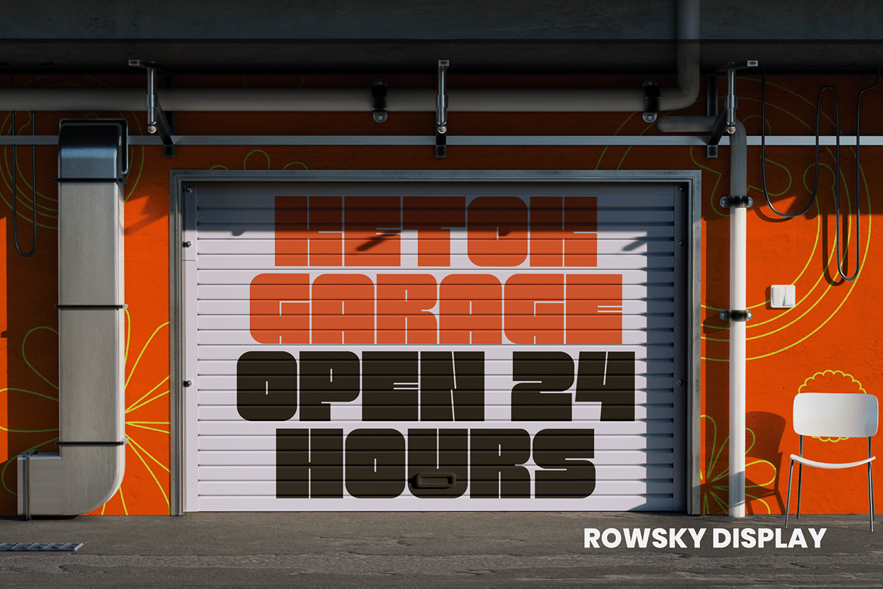 Rowsky - Bold Font Image 1