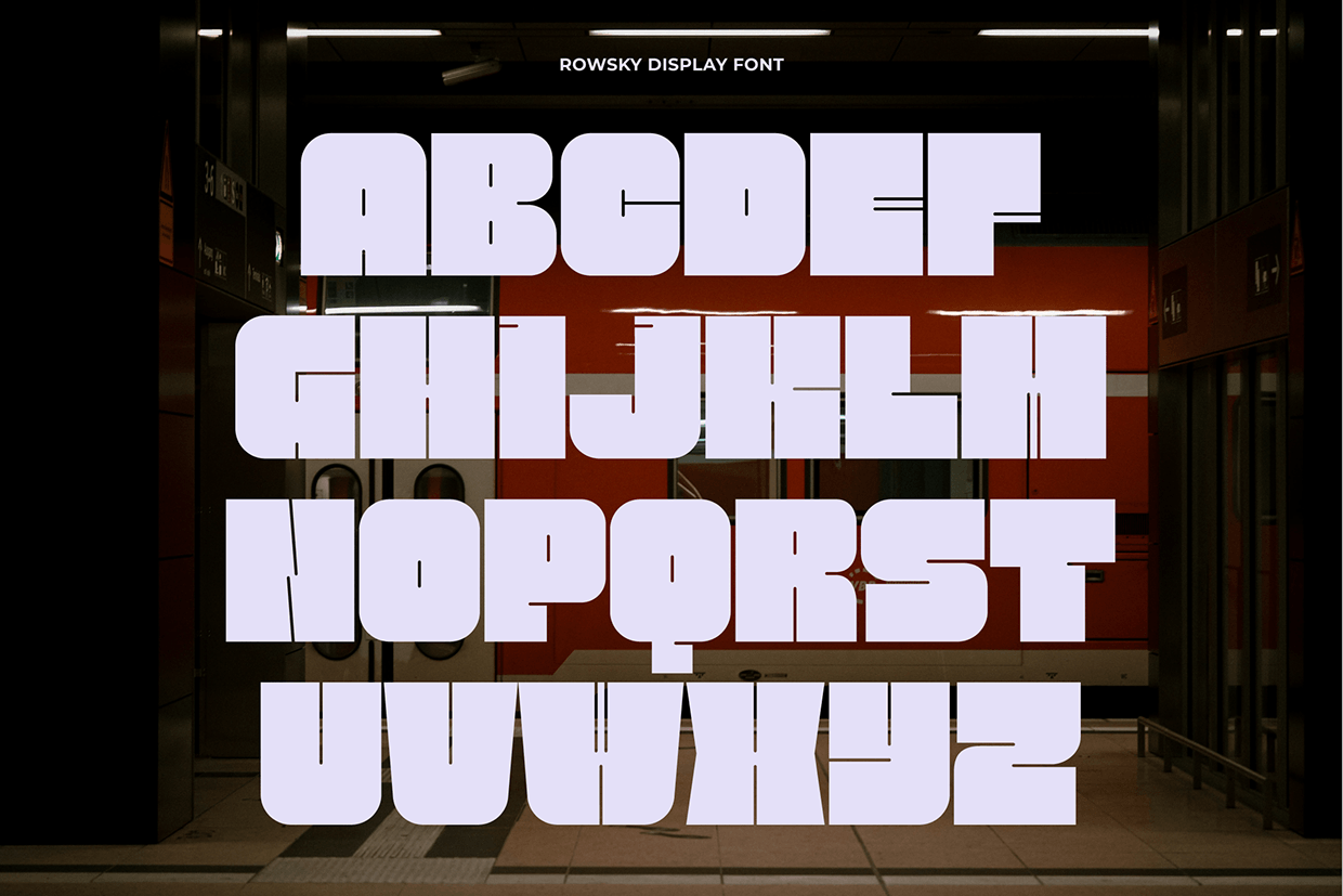 Rowsky - Bold Font Image 3