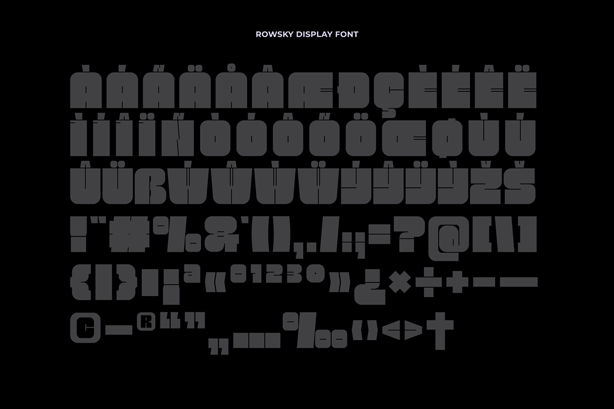 Rowsky - Bold Font Image 7