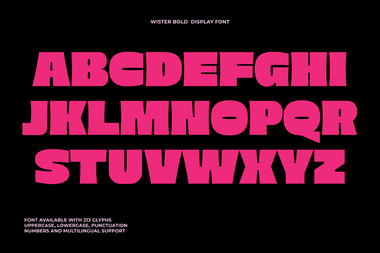 Wister - Bold Font Image 5