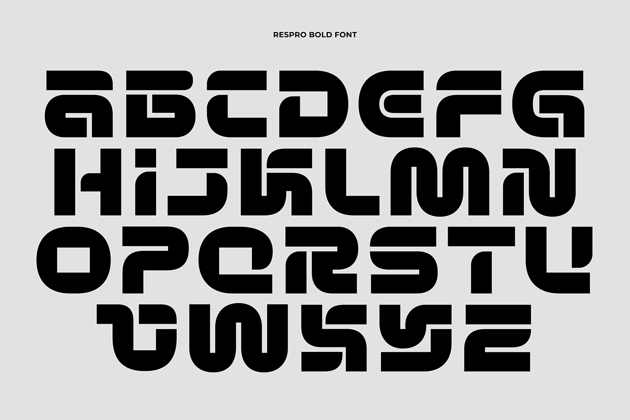 Respro - Display Font Image 3