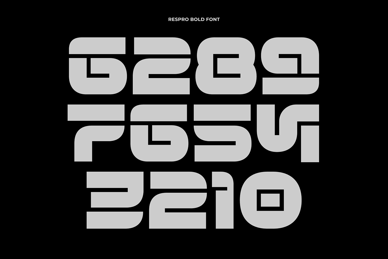 Respro - Display Font Image 4