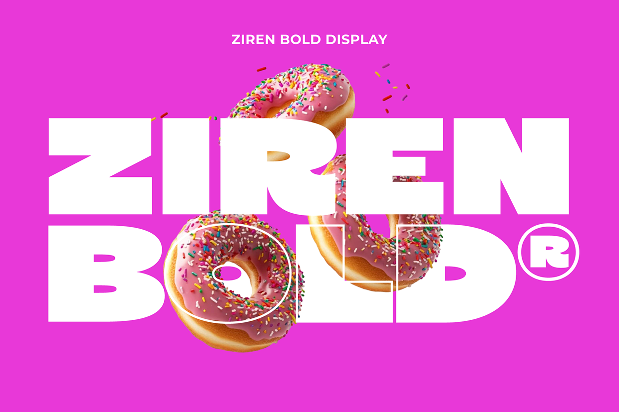 Ziren - Bold Font
