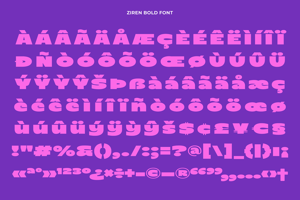 Ziren - Bold Font Image 7