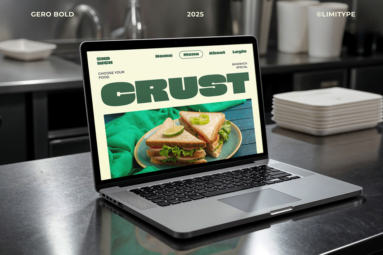 Gero - Bold Font Image 4