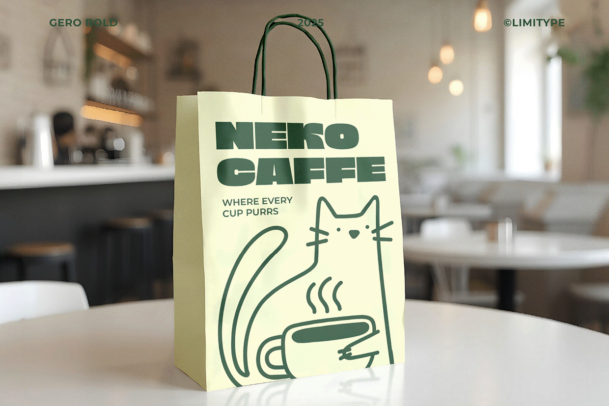 Gero - Bold Font Image 6