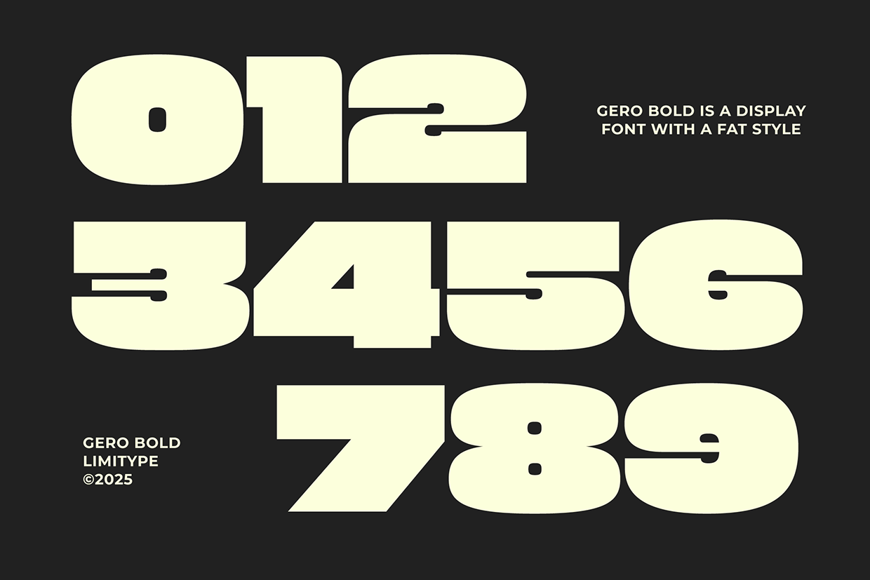 Gero - Bold Font Image 8