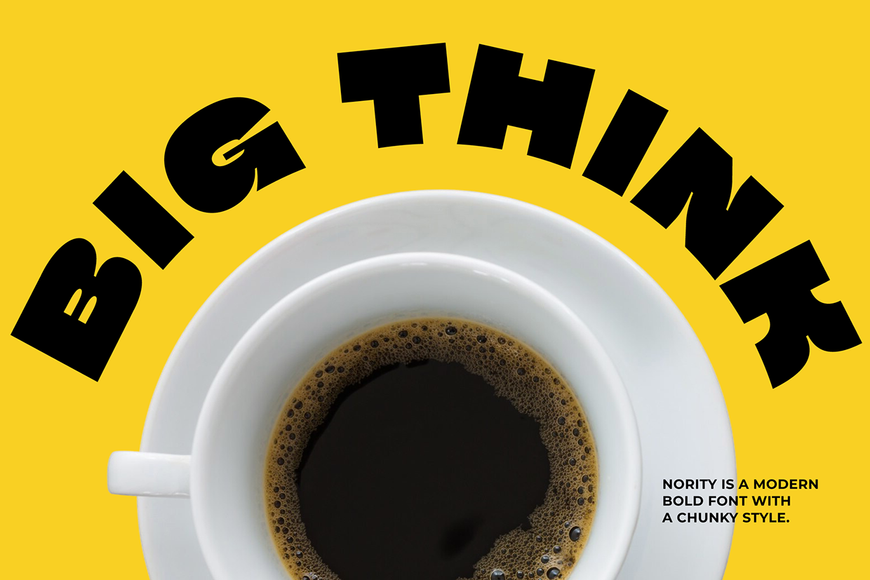 Nority - Inktrap Bold Font Image 0