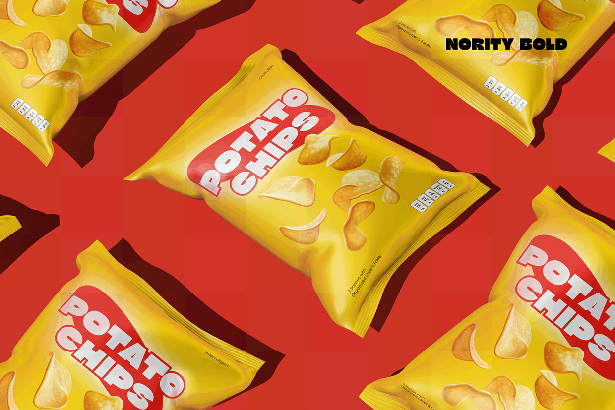 Nority - Inktrap Bold Font Image 4