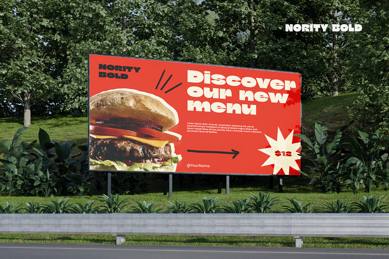 Nority - Inktrap Bold Font Image 7