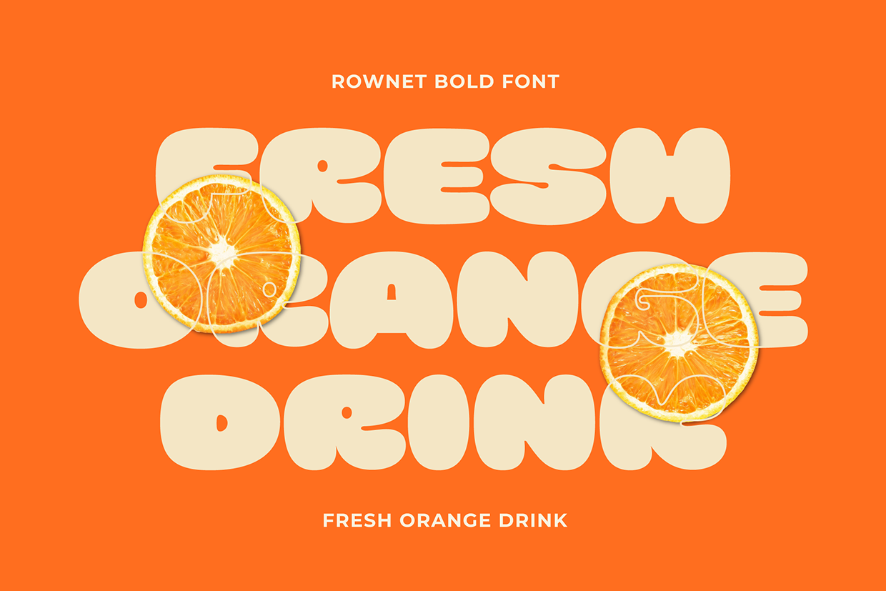 Rownet - Rounded Bold Font Image 0