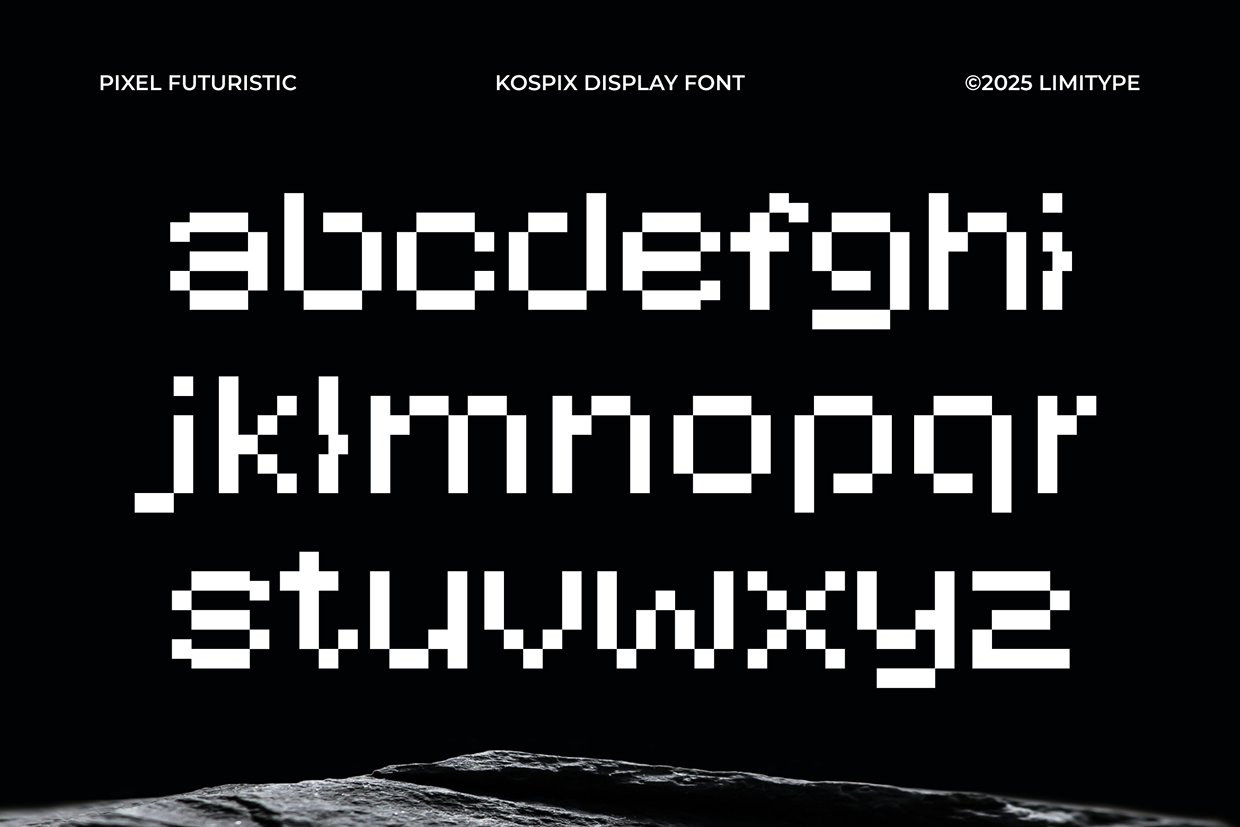 Kospix - Pixel Font Image 2