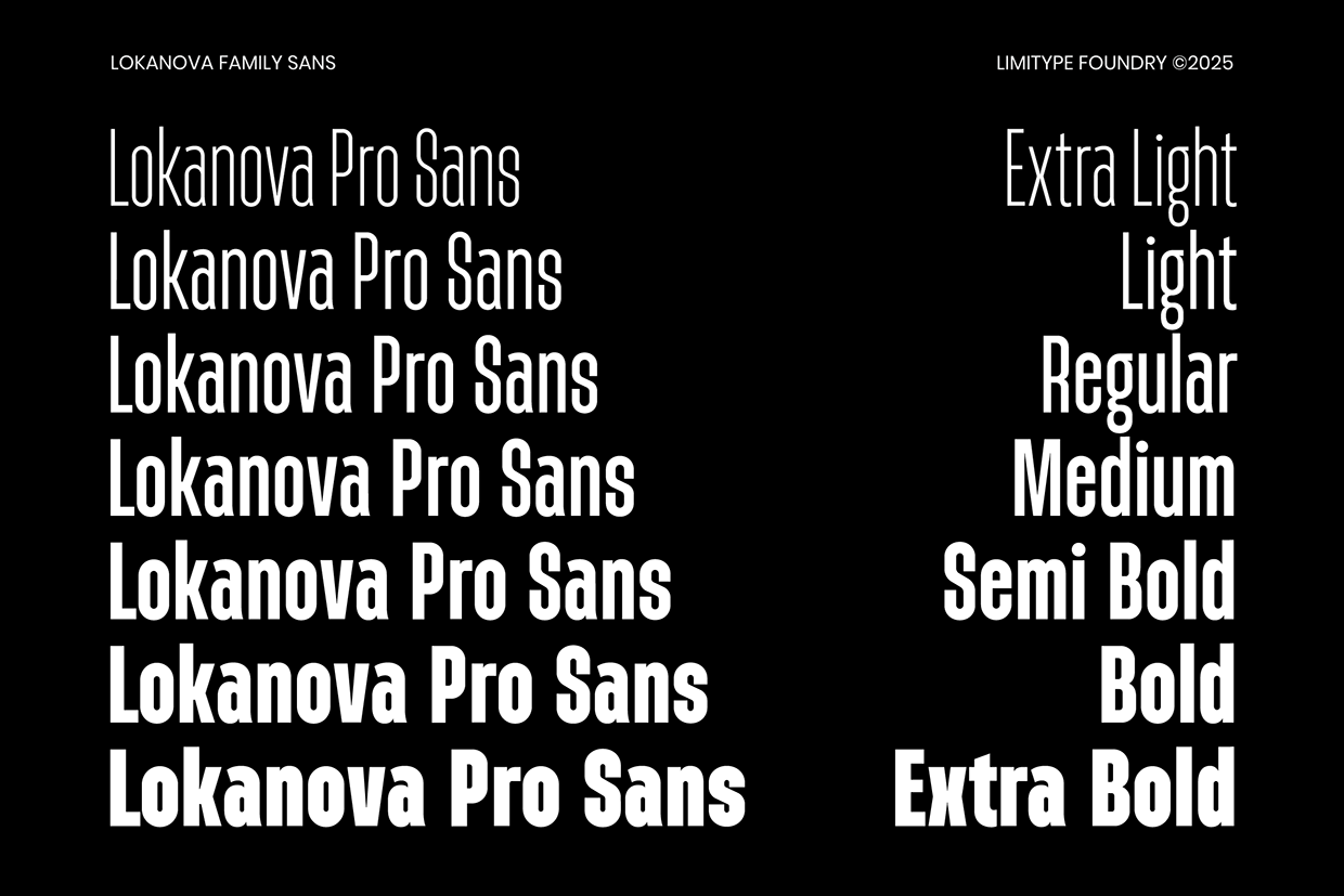 Lokanova Pro - Sans Serif Font Image 1