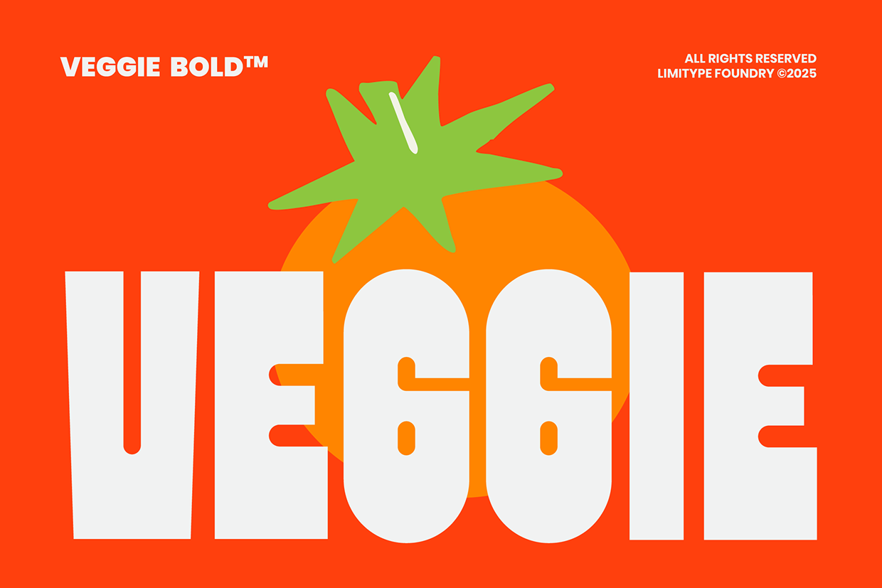 Veggie - Bold Font