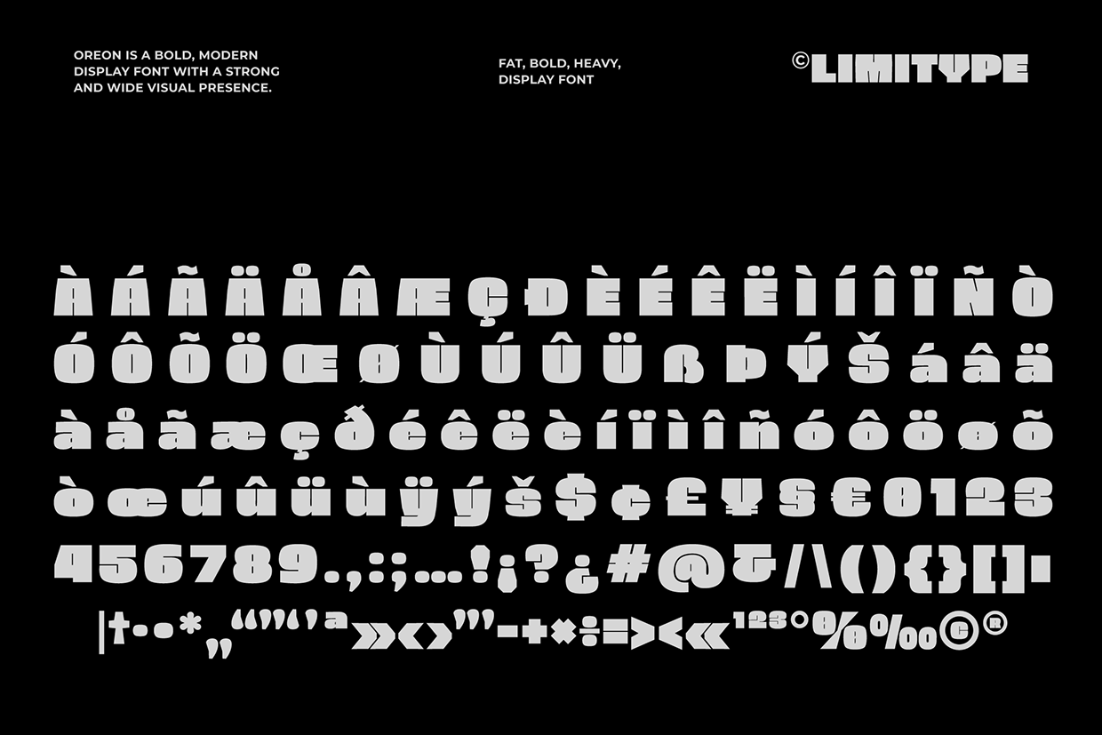 Oreon - Bold Font Image 12
