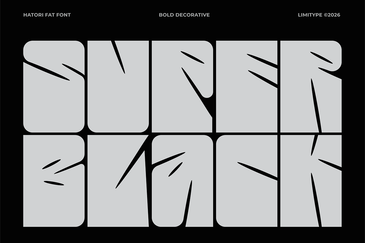 Hatori - Display Font Image 0