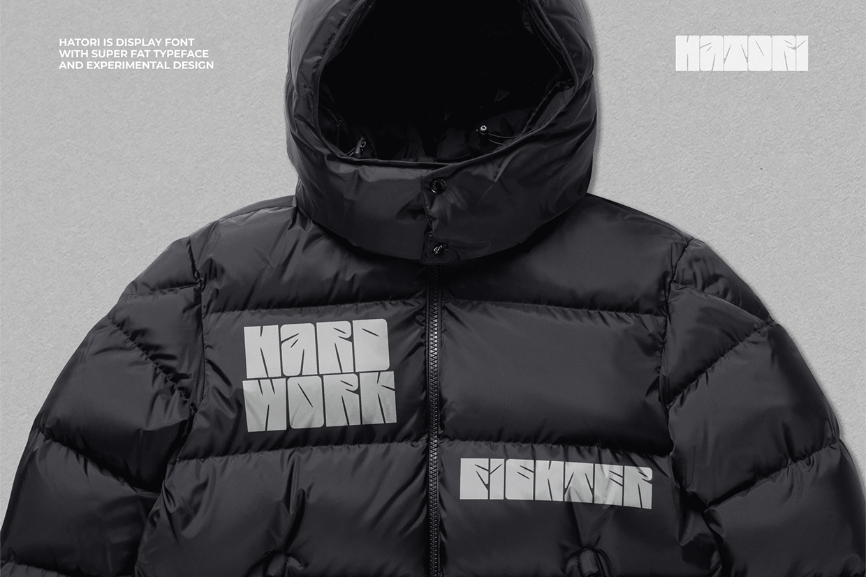Hatori - Display Font Image 2