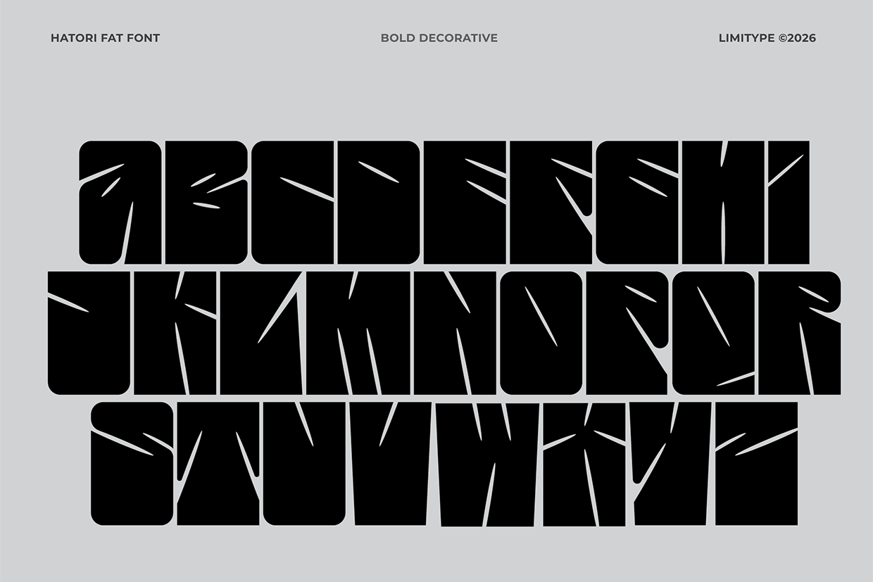 Hatori - Display Font Image 5