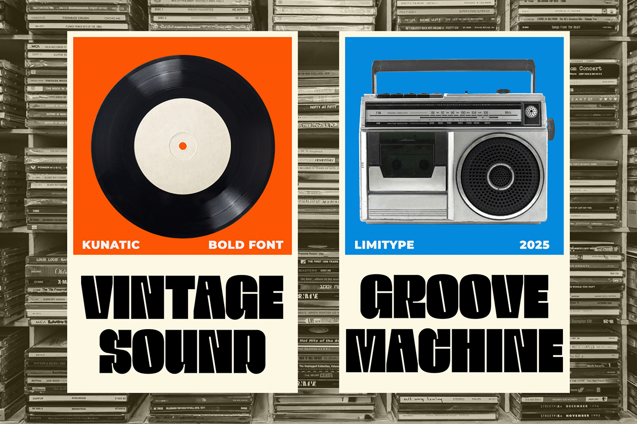 Kunatic - Retro Bold Font Image 1