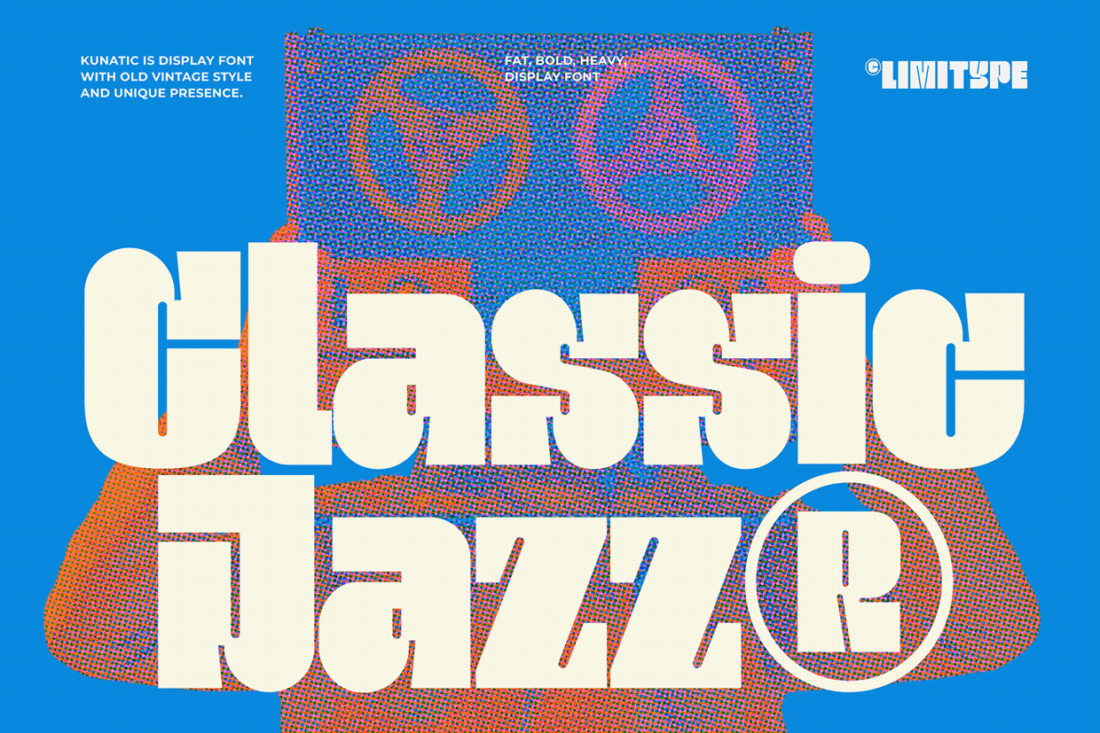 Kunatic - Retro Bold Font Image 2