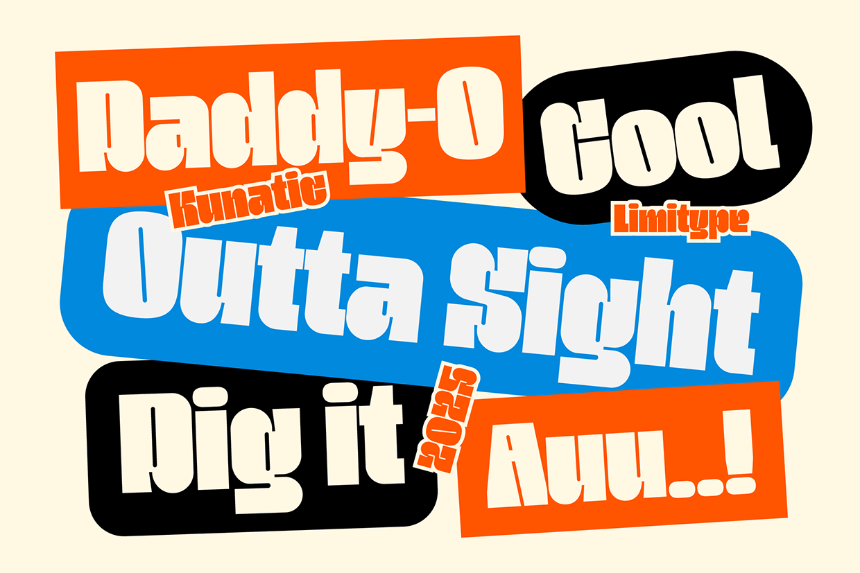 Kunatic - Retro Bold Font Image 6