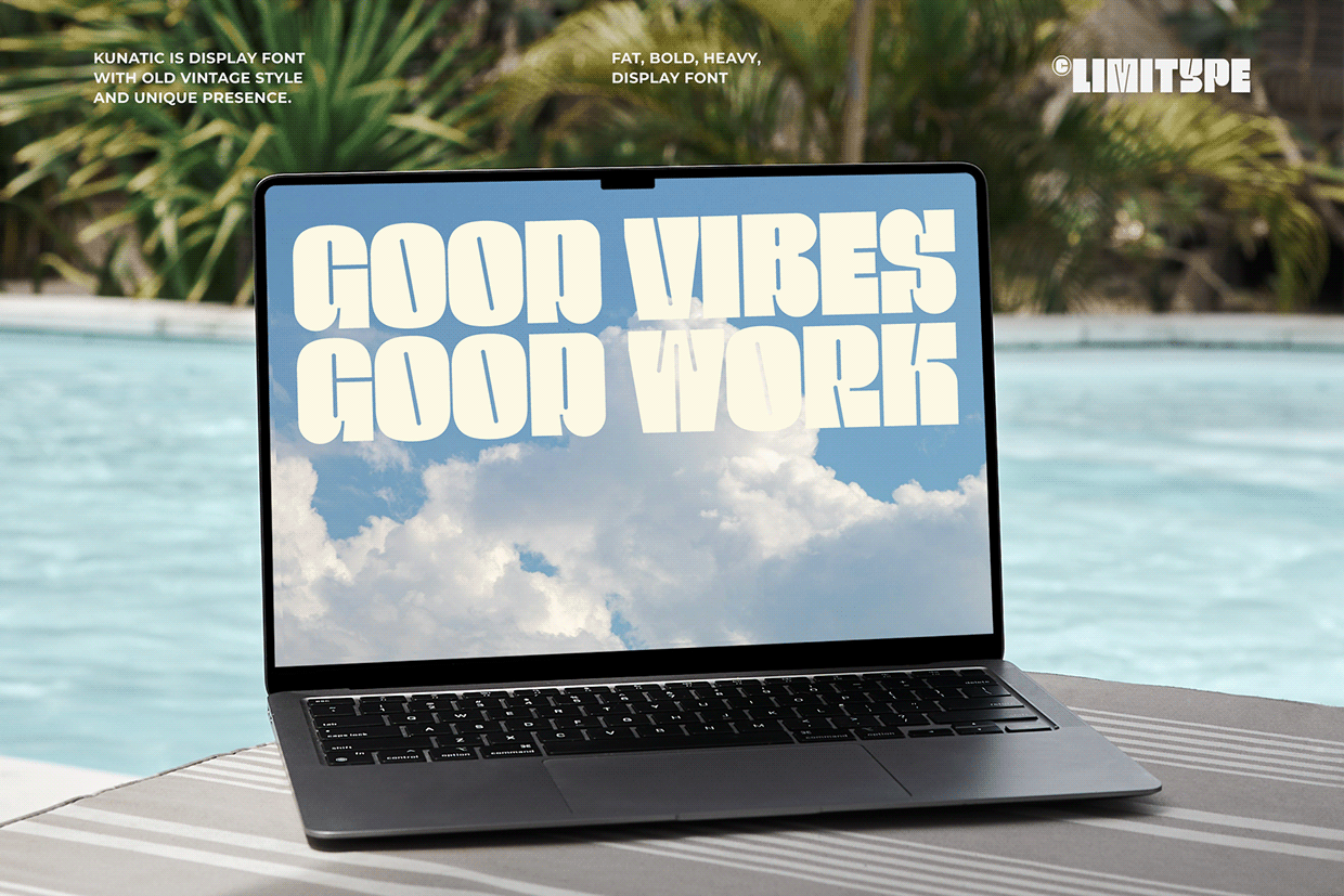 Kunatic - Retro Bold Font Image 10