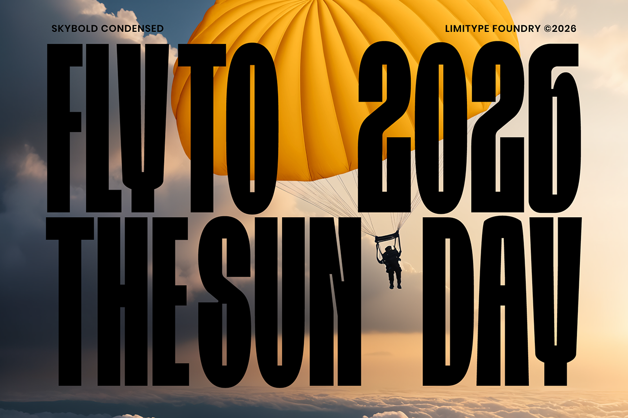 Skybold - Condensed Font Image 4